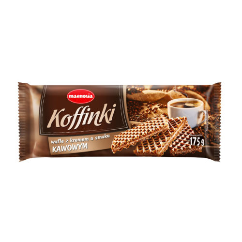 Koffinki - wafers with coffee flavoured filling