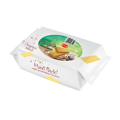 Maxi Pack - wafle z kremem orzechowym